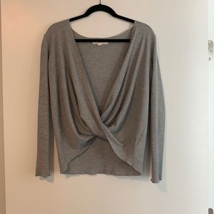 Grey Knit Top (M)